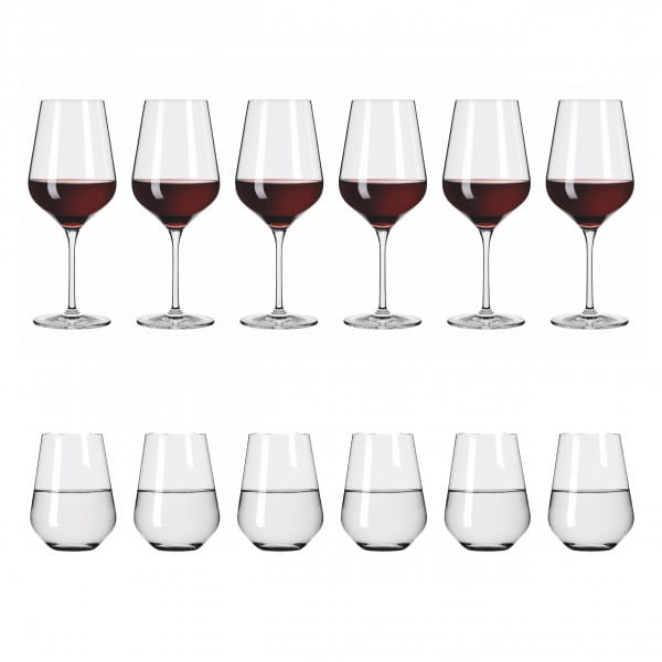 Ritzenhoff LICHTWEISS AURELIE ROTWEIN- UND WASSERGLAS-SET #1 Auslauf