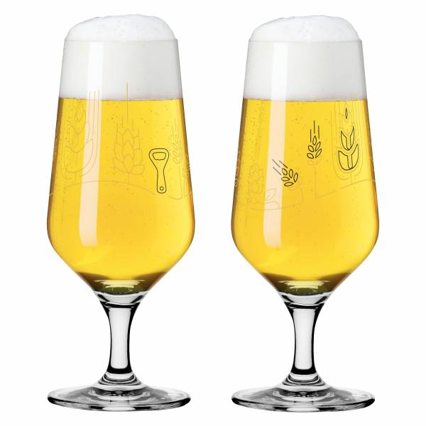 Ritzenhoff Brauchzeit BIERGLAS-SET #11, #12 Auslauf