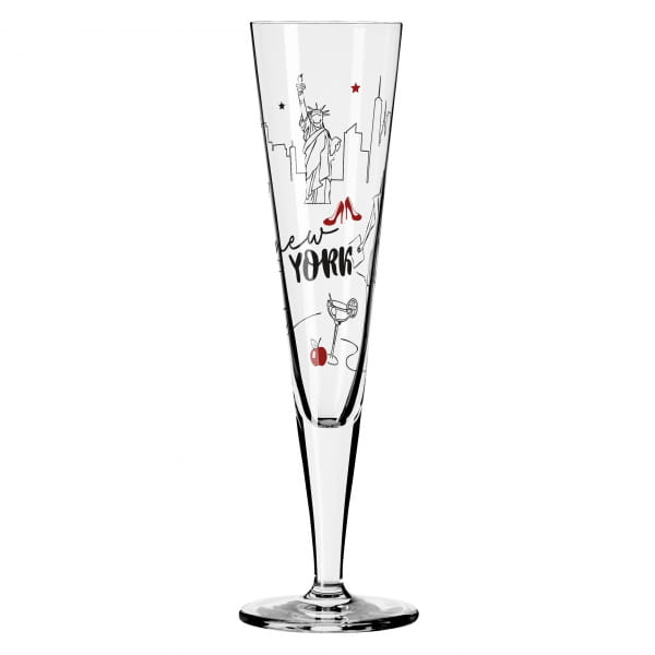 Ritzenhoff CHAMPUS NEW YORK EDITION CHAMPAGNERGLAS H24 Hotsell