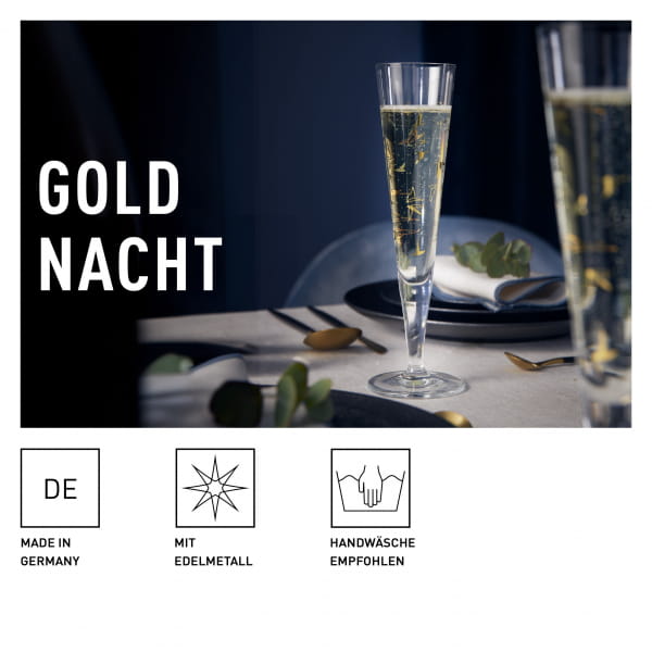 Ritzenhoff Goldnacht CHAMPAGNERGLAS #43 Meist gekauft