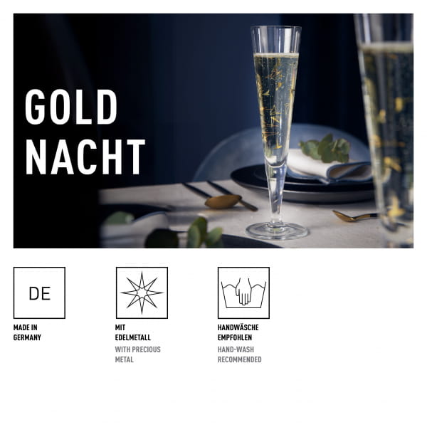 Ritzenhoff Goldnacht CHAMPAGNERGLAS #43 Meist gekauft
