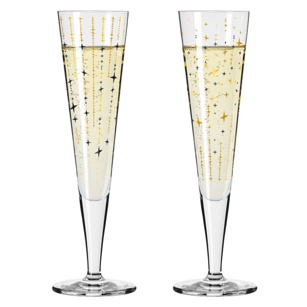 Ritzenhoff Goldnacht CHAMPAGNERGLAS-SET H24
