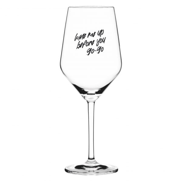 Ritzenhoff SAND & SODA WEINGLAS MIT SPRUCH - WINE ME UP Online