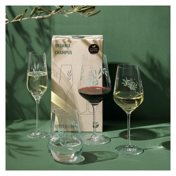 Ritzenhoff Organix CHAMPAGNERGLAS-SET #1 Schlussverkauf