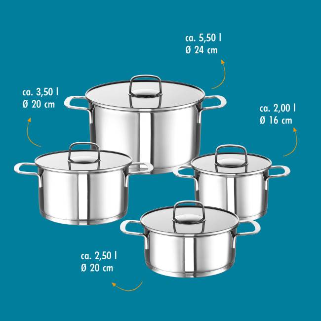Rohe Germany Nimm-4 Set Tom, 4-tlg Meist gekauft
