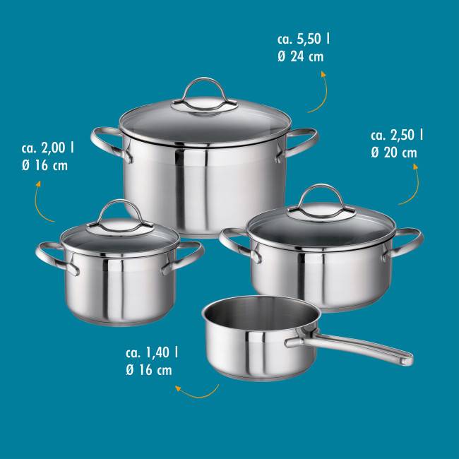 Rohe Germany Allround-Set Merana, 4-tlg Schlussverkauf