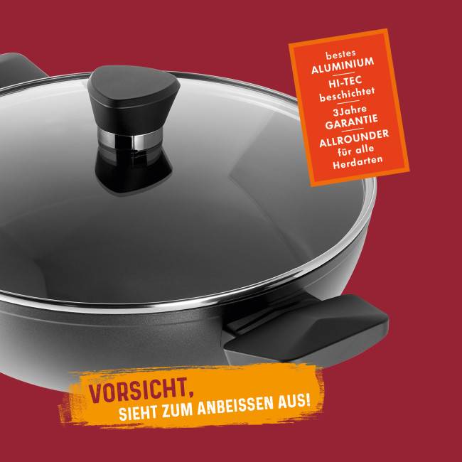 Rohe Germany Servierpfanne Henry (inkl. Deckel), 28 cm Angebote