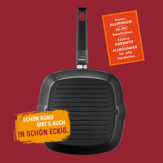 Rohe Germany Grillpfanne Henry, 28 x 28 cm Hotsell