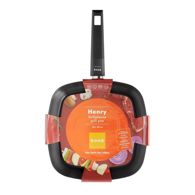 Rohe Germany Grillpfanne Henry, 28 x 28 cm Hotsell