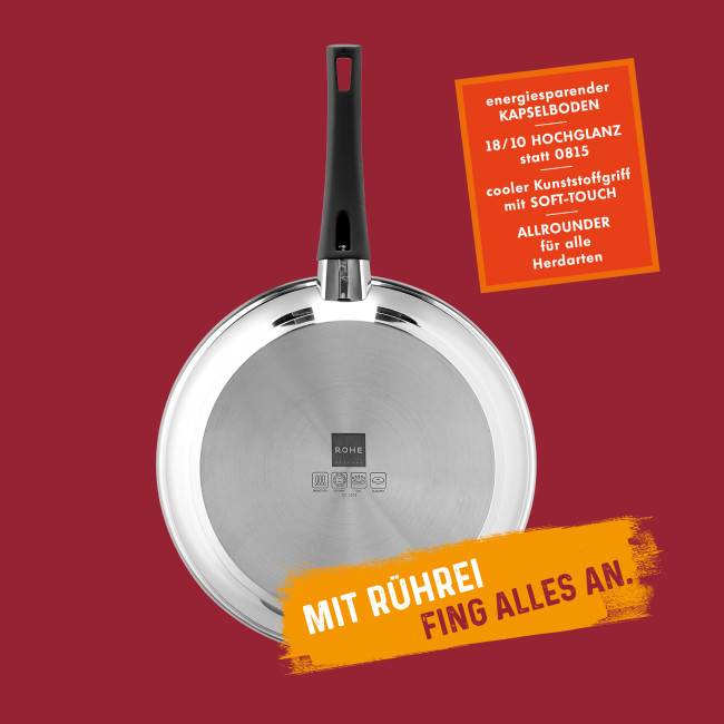 Rohe Germany Bratpfanne Barola (beschichtet), 28 cm Outlet