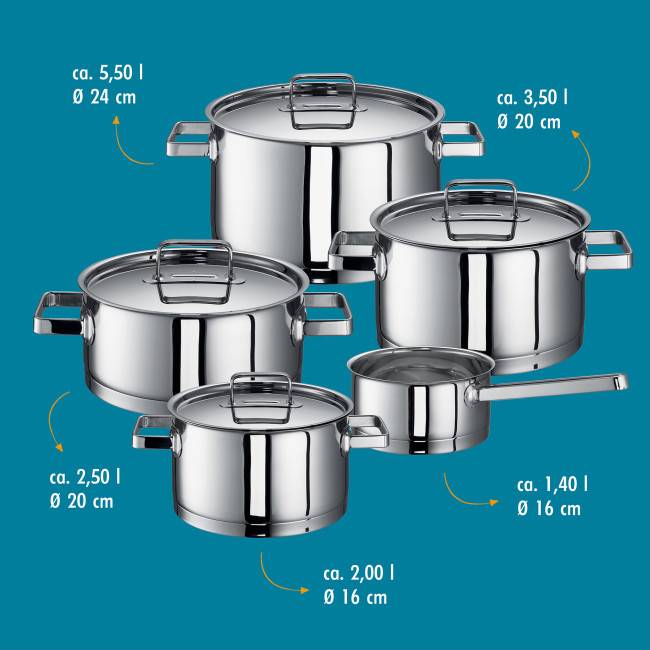 Rohe Germany Meister-Set Chiara, 5-tlg Hotsell