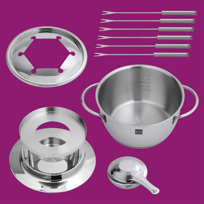 Rohe Germany Fondue Fiona, 18 cm, 2,20 L Auslauf