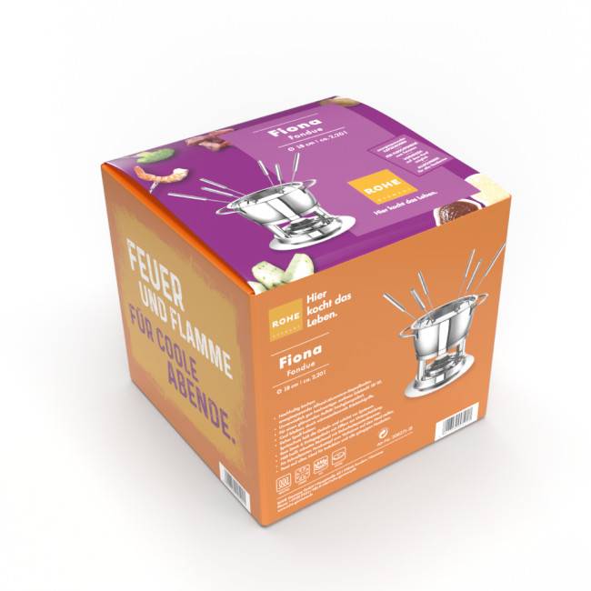 Rohe Germany Fondue Fiona, 18 cm, 2,20 L Auslauf