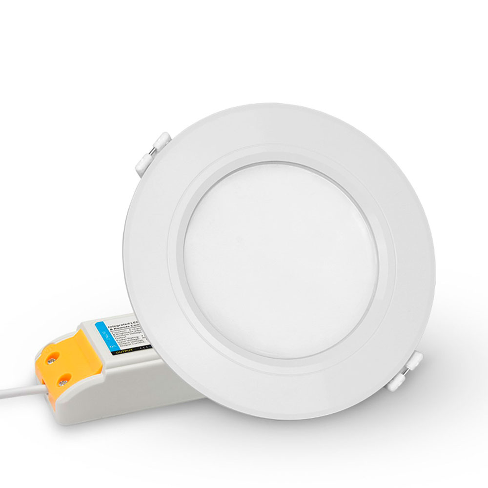 S.Luce LED-Einbaupanel Ø14cm 720lm RGB + CCT Fabrikverkauf