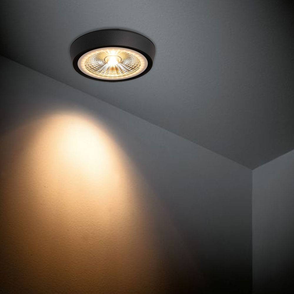 S.Luce LED Decken Aufbauspot Santa Flat IP65 Exklusivangebot