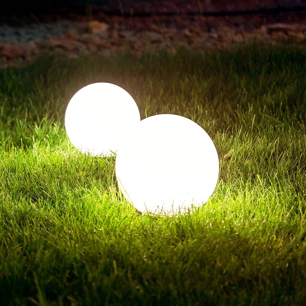 S.Luce s.luce Globe pro langlebige Garten Außenkugel Weiß Outlet