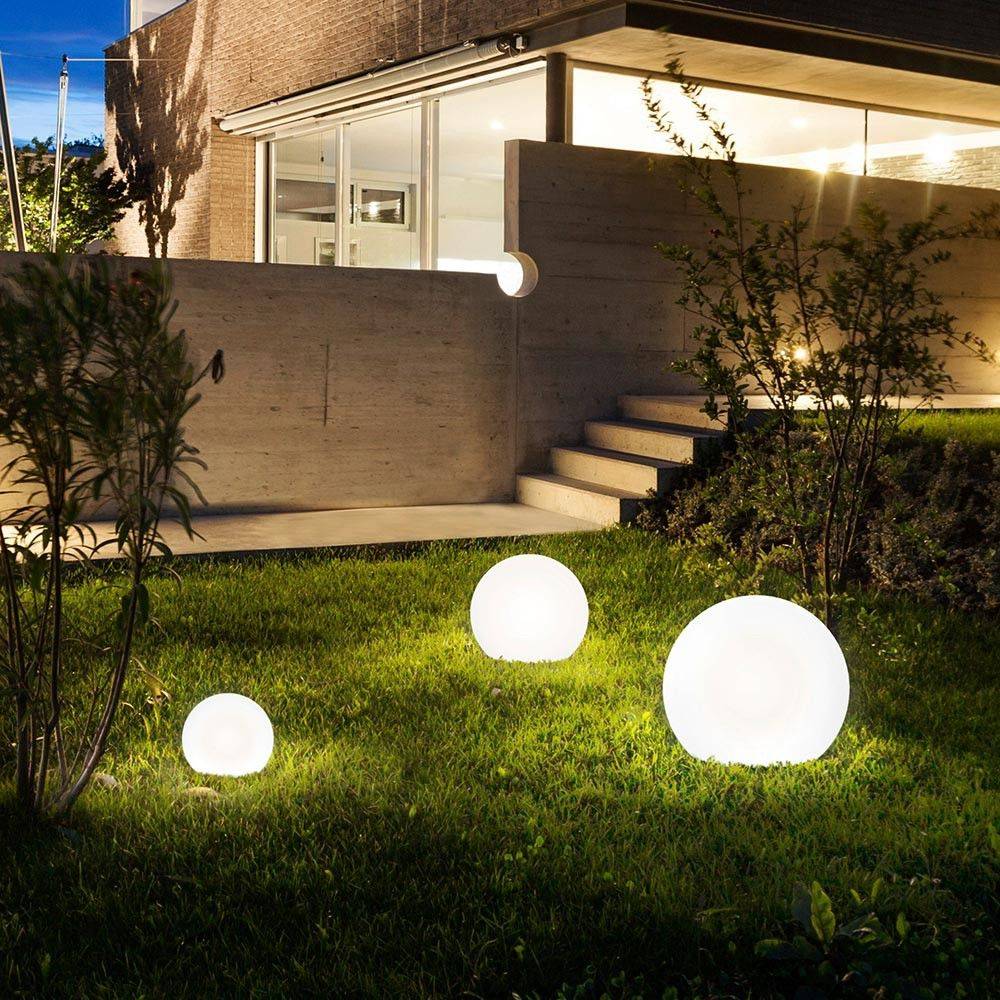 S.Luce Bolla Garten Außenkugel Ø 45cm Weiß Fabrikverkauf