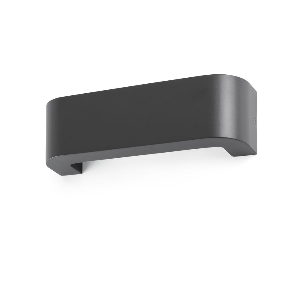 S.Luce LED Außenwandleuchte BRACKET IP44 Dunkelgrau Auslauf