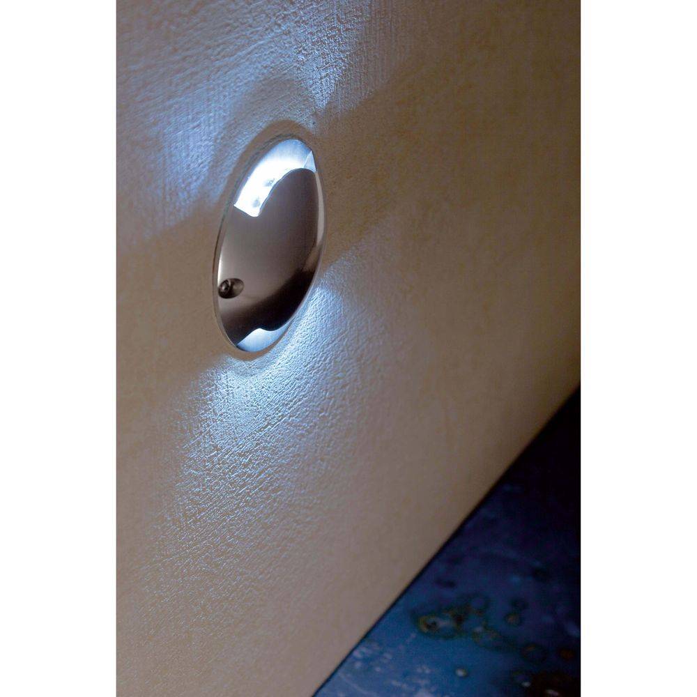 S.Luce LED Aufbauleuchte KEENAN IP67 Nickel-Matt Verkauf