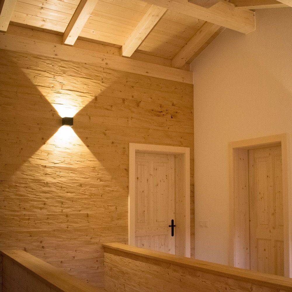 S.Luce s.luce Ixa LED Wandlampe verstellbare Winkel Innen & Außen IP44 im Angebot