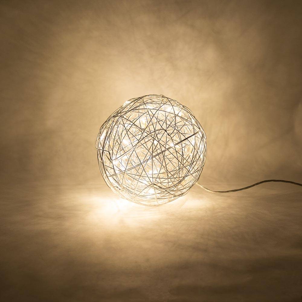 S.Luce s.luce Mesh LED-Drahtkugel Innen & Außen Warmweiß Günstiger Verkauf