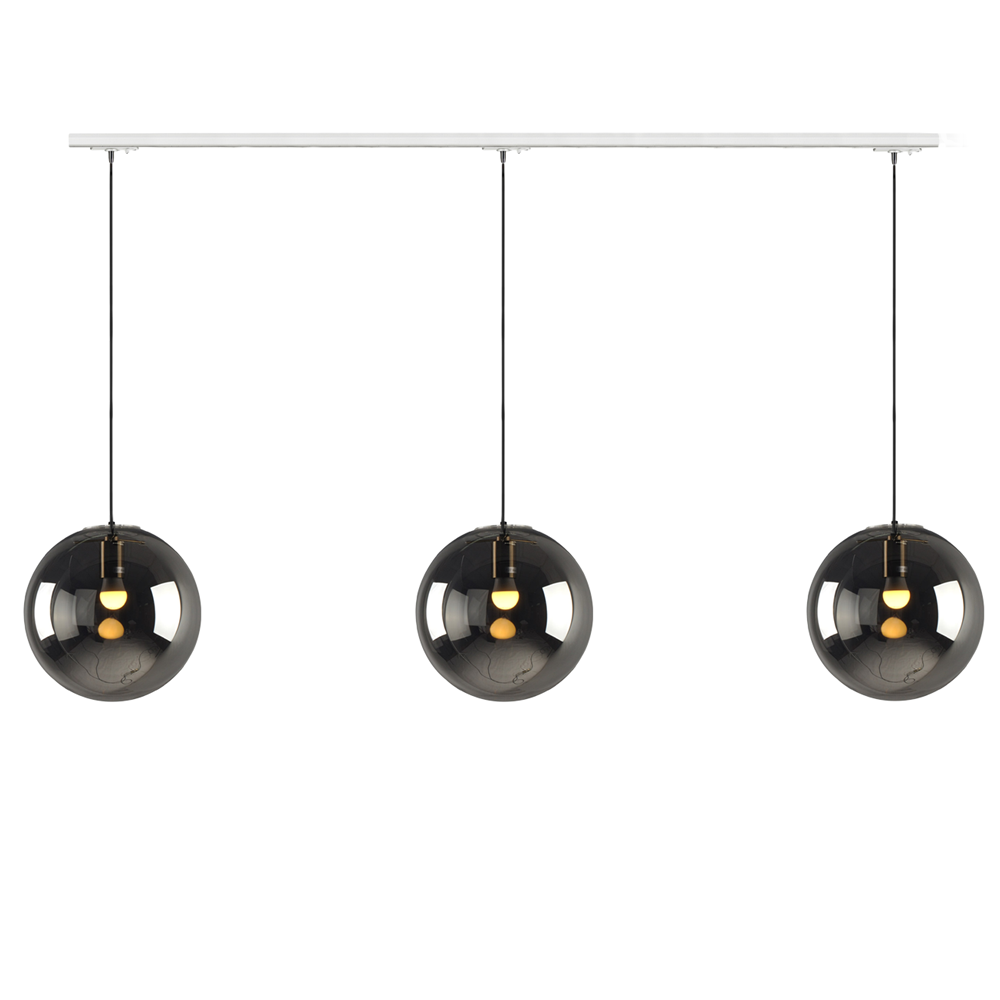 S.Luce s.luce Orb Glas-Hängeleuchte 2 bis 5-flammig inkl. 1-Phasen-Schienensystem Angebote