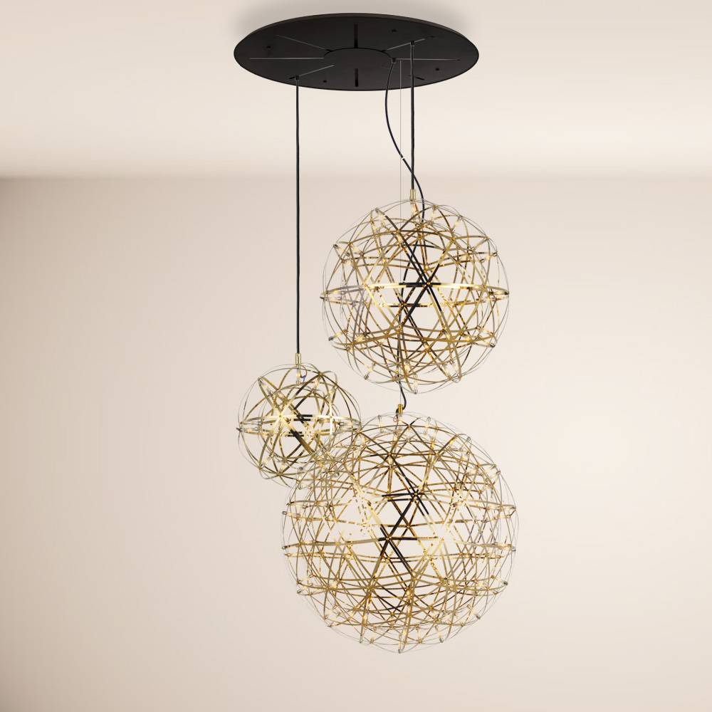 S.Luce s.luce Atom XL Hängeleuchten-Kombination Modular Schlussverkauf