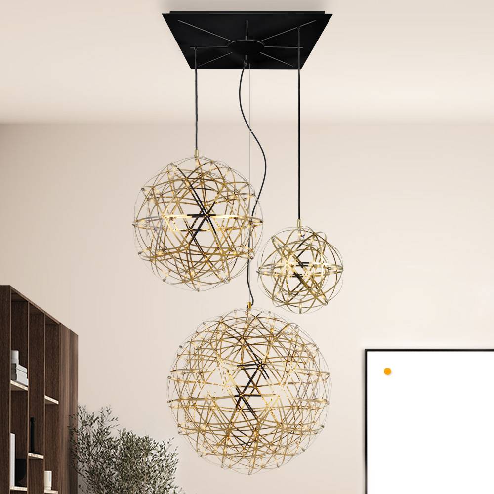 S.Luce s.luce Atom XL Hängeleuchten-Kombination Modular Schlussverkauf