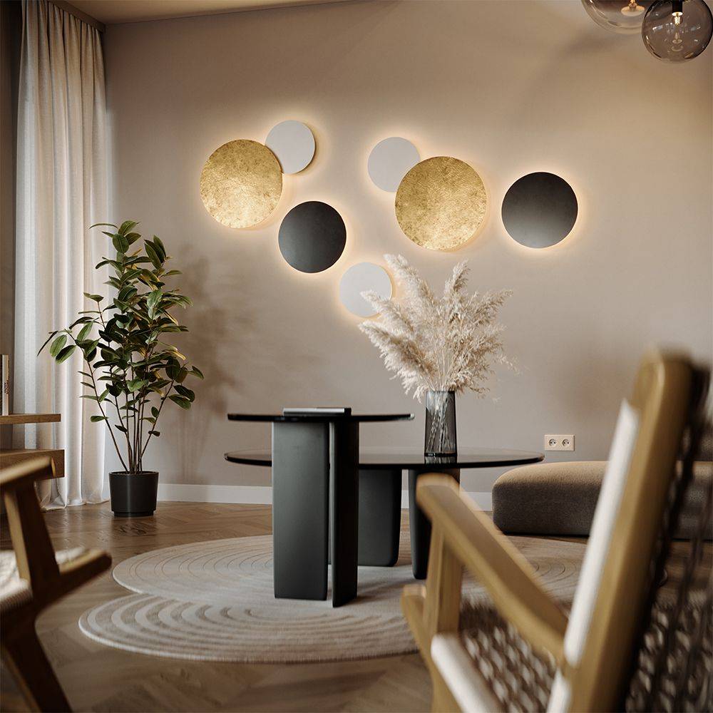 S.Luce s.luce Cloud indirekte LED Wandleuchte Kombination Fabrikverkauf