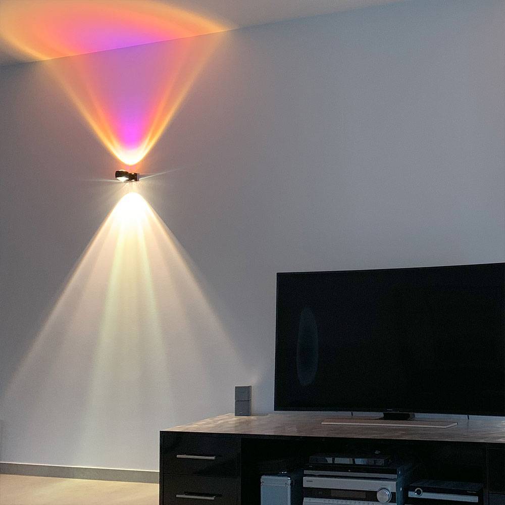 S.Luce s.luce Beam Wandleuchte Up&Down mit Linsen Hotsell