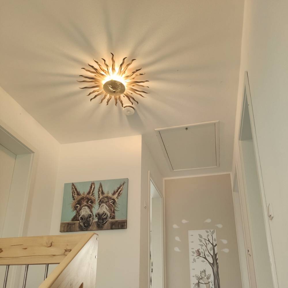 S.Luce s.luce Diator L handgeschmiedete Sonne Rost- & Goldfarben Günstiger Verkauf