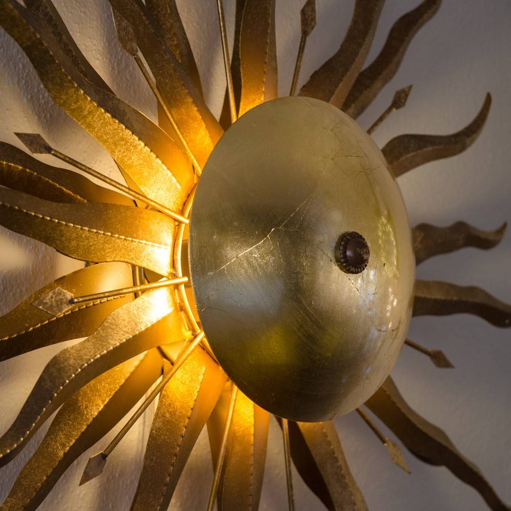 S.Luce s.luce Diator L handgeschmiedete Sonne Rost- & Goldfarben Günstiger Verkauf