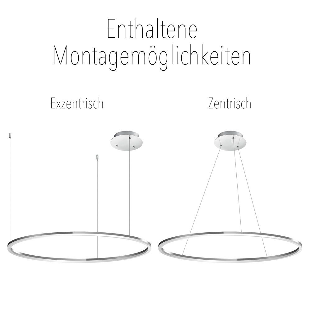 S.Luce s.luce Ring 80 LED Pendellampe Direkt 5m Meist gekauft