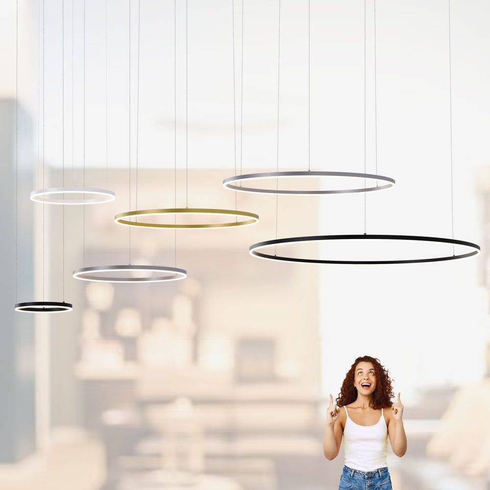 S.Luce s.luce Ring 40 LED-Hängelampe Direkt 5m Meist gekauft