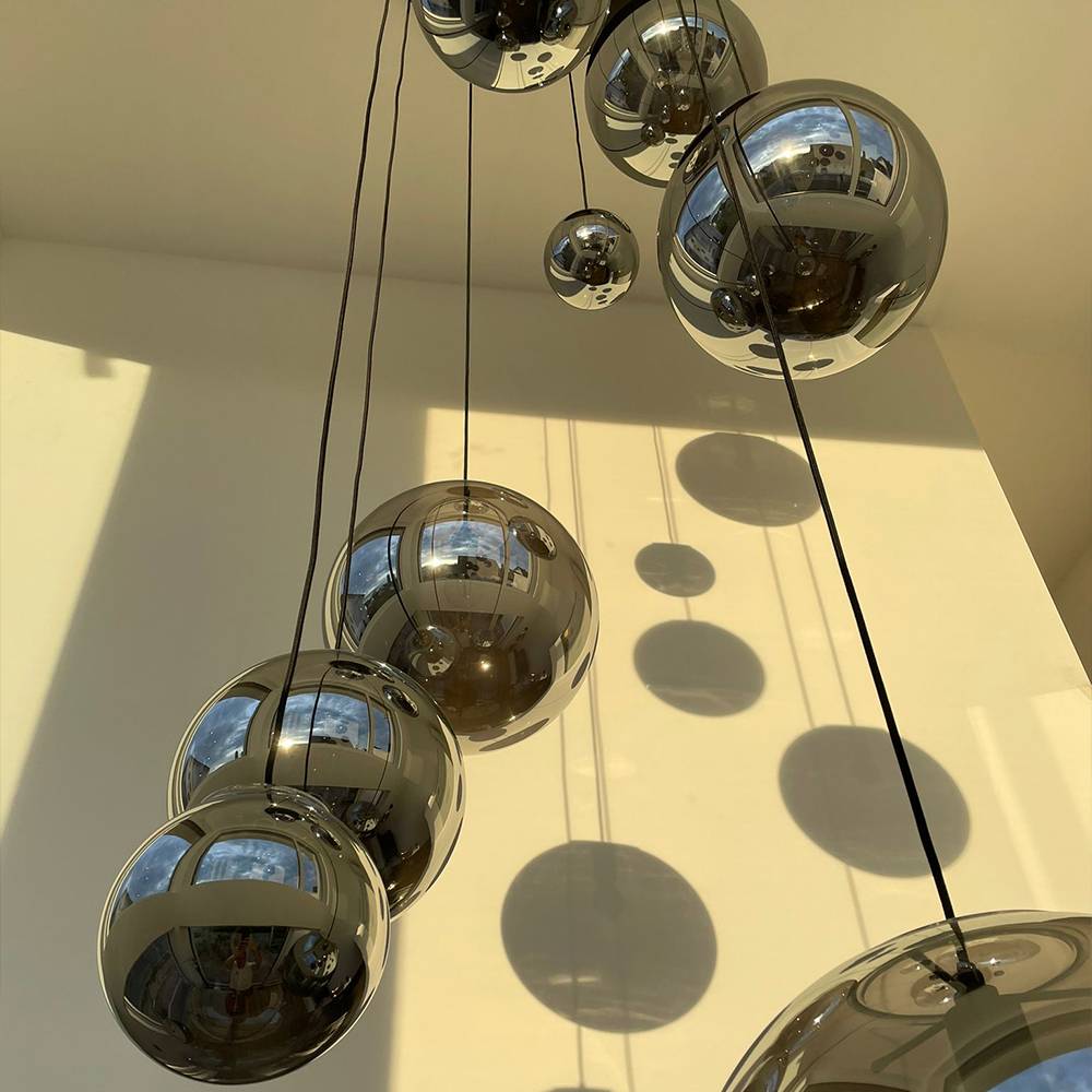 S.Luce s.luce Orb XL Galerieleuchte 8-flammig mit Modular Baldachin 50% Rabatt mit kostenlosem Versand