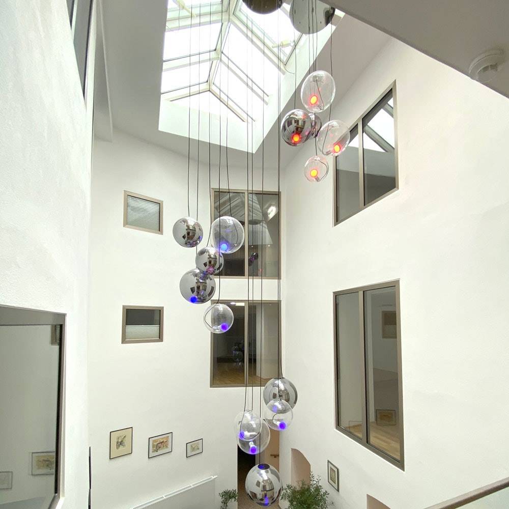 S.Luce s.luce Sphere Galerieleuchte 3- oder 5-flammig Modular Baldachin Fabrikverkauf