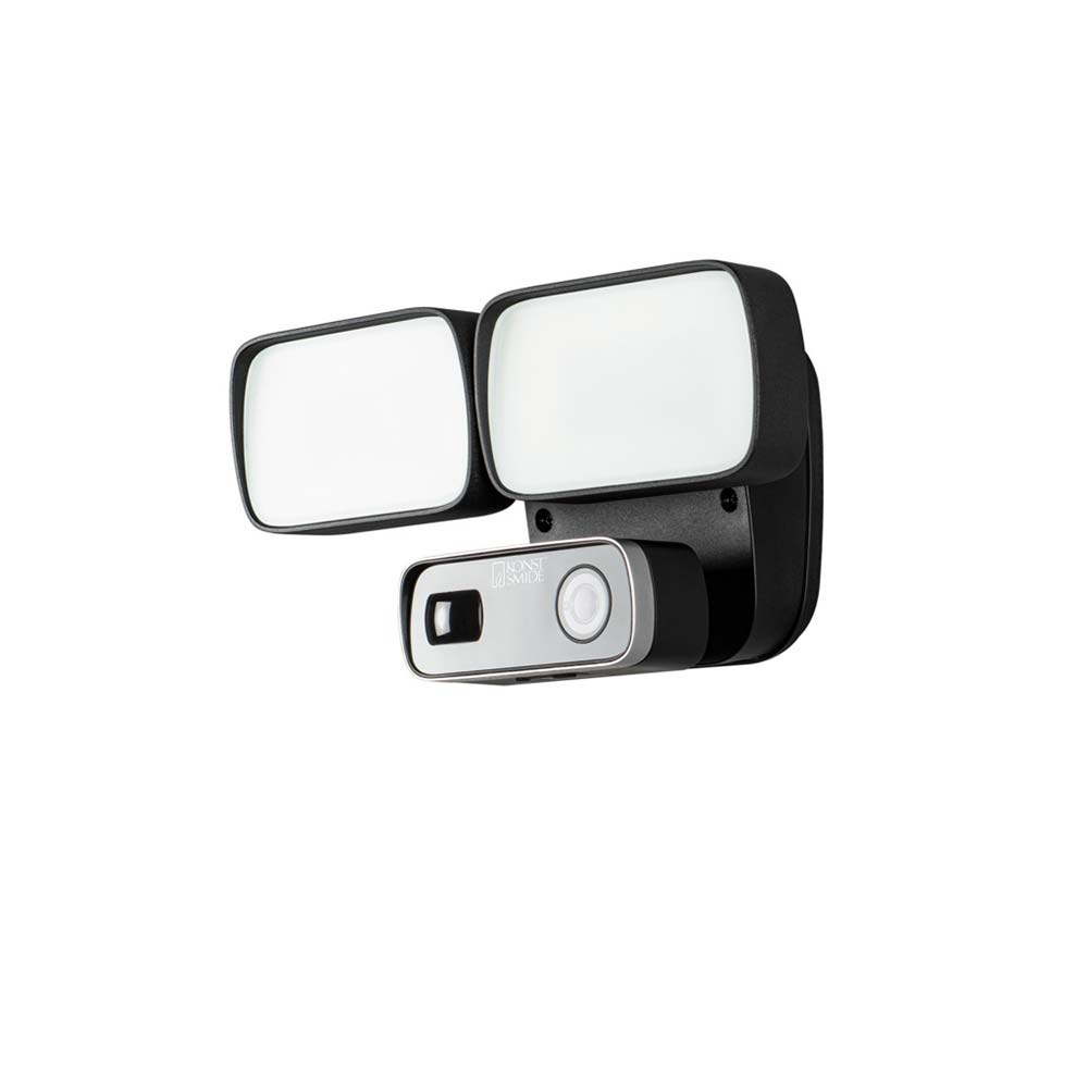 S.Luce Smartlight LED Sensor Wandleuchte 2-flammig mit Kamera Outlet