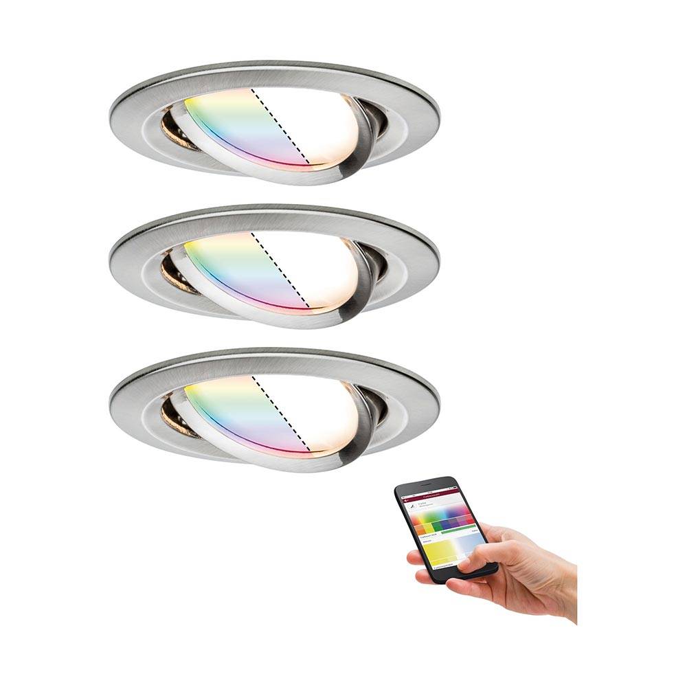 S.Luce LED Einbauleuchte Smart Home Zigbee Nova Plus Basis-Set RGBW Verkauf