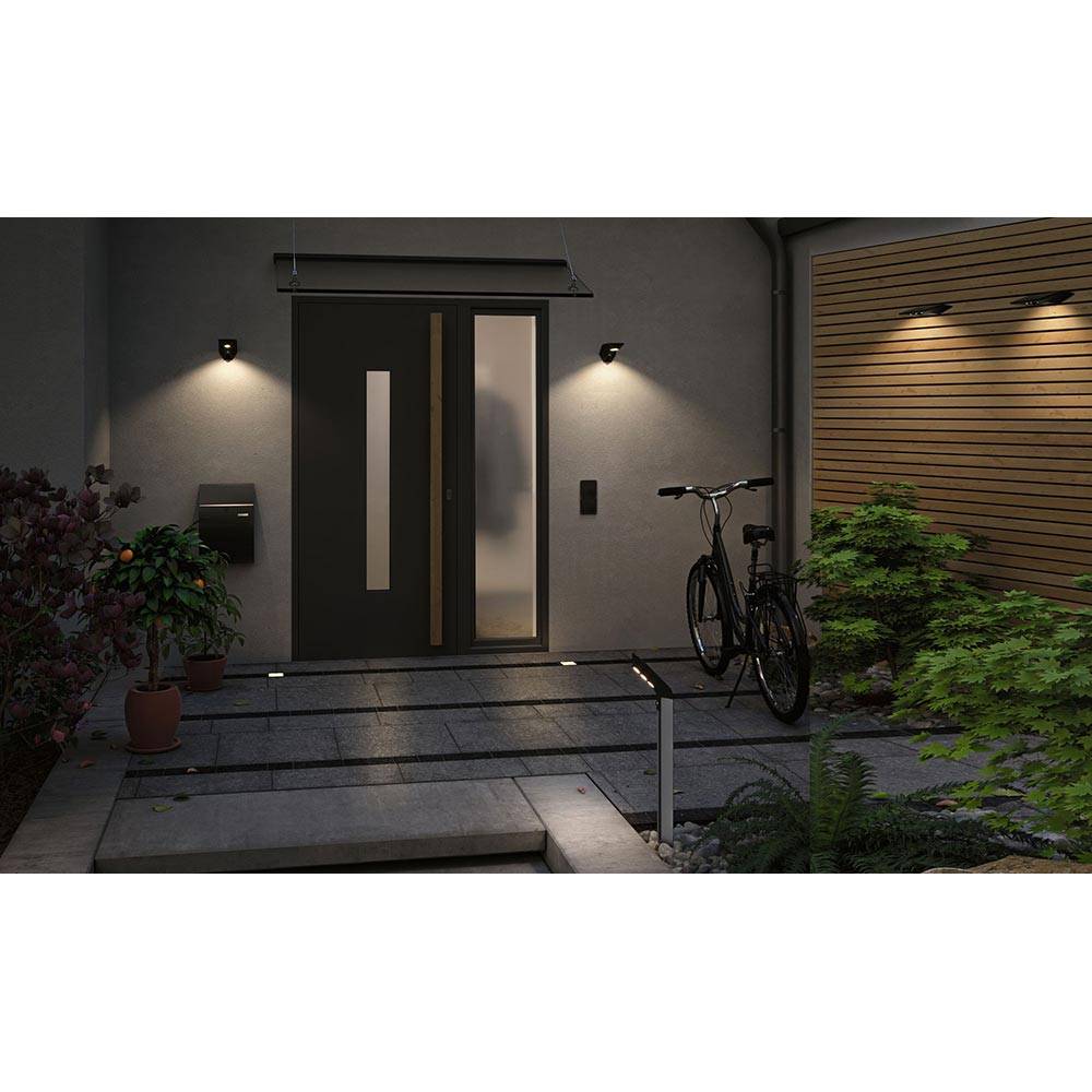S.Luce Solar LED Hausnummernleuchte Soley Smart Home Zigbee + Sensor Limitierter Zeitrabatt