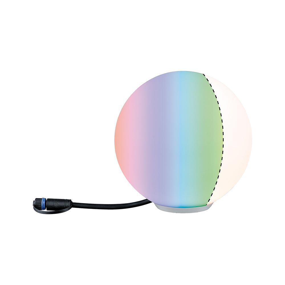 S.Luce Plug & Shine LED Lichtobjekt Globe Smart Home Zigbee Weiß IP65 Fabrikverkauf