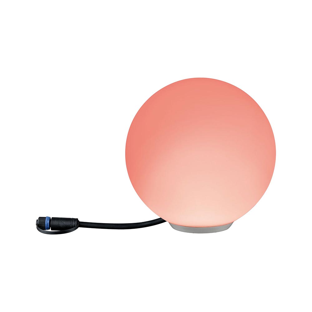 S.Luce Plug & Shine LED Lichtobjekt Globe Smart Home Zigbee Weiß IP65 Fabrikverkauf
