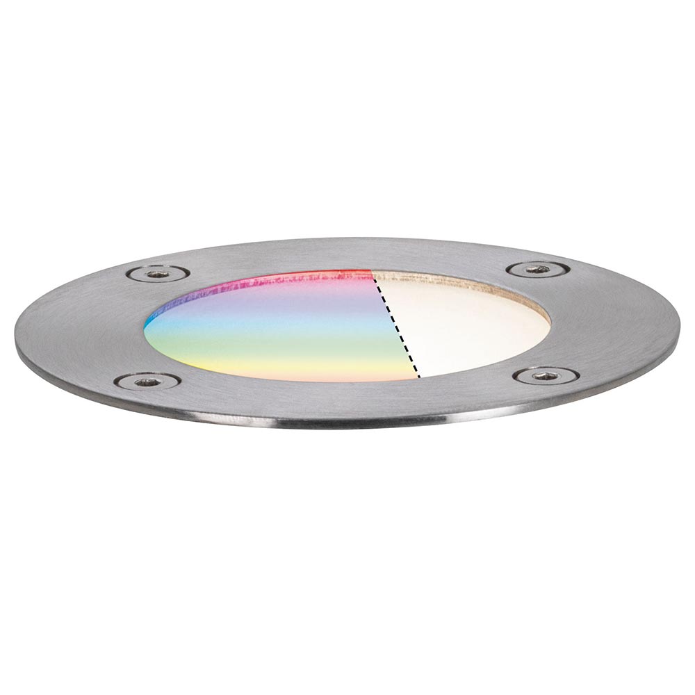 S.Luce Plug & Shine LED Bodeneinbauleuchte Smart Home Zigbee RGBW IP65 Auslauf