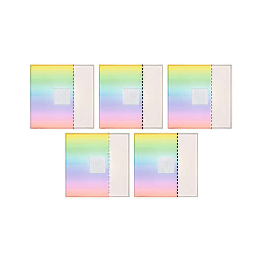 S.Luce LumiTiles LED Fliesen Square 5er-Set Metall Kunststoff Hotsell
