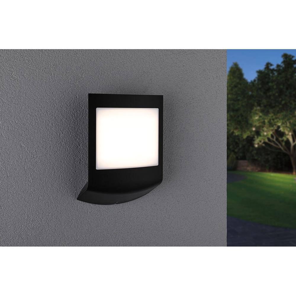 S.Luce LED Hausnummernleuchte Padea mit Dämmerungssensor IP44 Fabrikverkauf