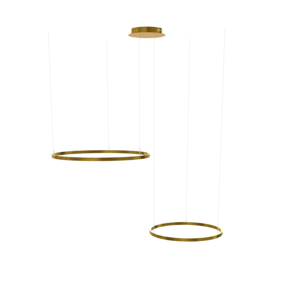S.Luce s.luce LED 2er-Ring Hängelampen Kombination Exzentrisch Angebote