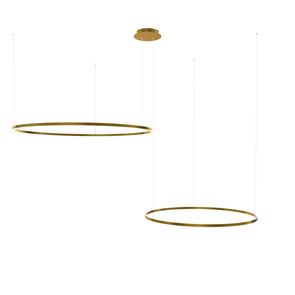 S.Luce s.luce LED 2er-Ring Hängelampen Kombination Exzentrisch Angebote