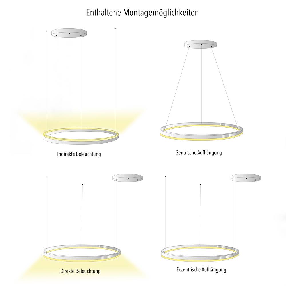 S.Luce s.luce LED Ring Pendelleuchte Ø 40cm Fabrikverkauf