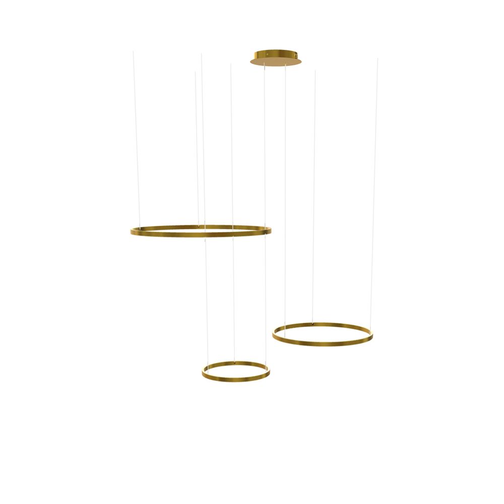 S.Luce s.luce LED 3er-Ring Pendelleuchten Kombination Exzentrisch Angebote