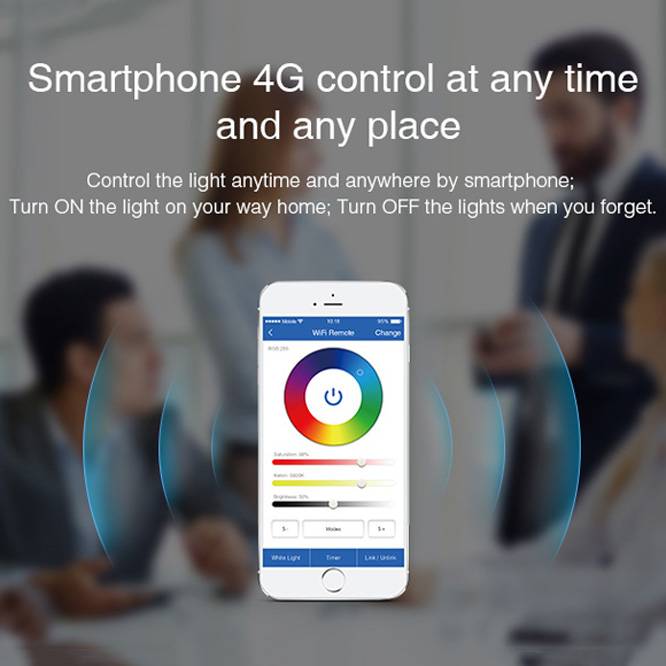 S.Luce iLight LED WiFi-Box Alexa Kompatibel per Smartphone & Tablet Auslauf