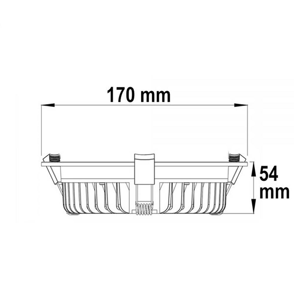 S.Luce LED-Einbaustrahler Ugr Schlussverkauf